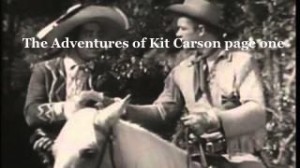 The-Adventures-of-Kit-Carson-page-one